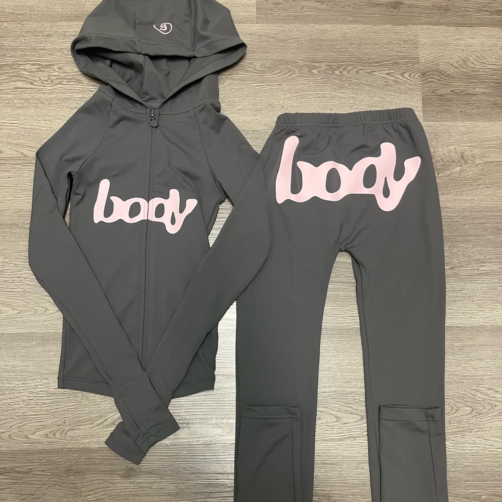 Body By Raven Body Basics Low Rise Set in Grey/Lilac
